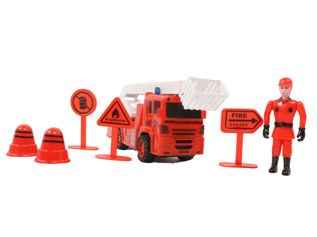 ست ایستگاه اتش نشانی اسباب بازی مدل rescue center