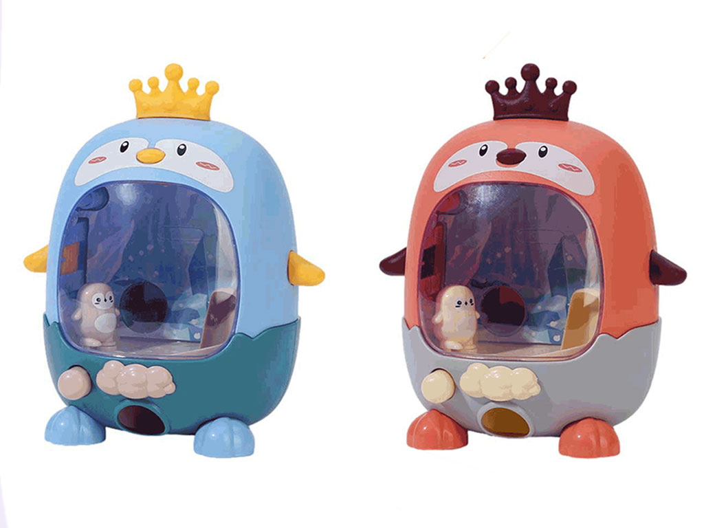 فوتبال دستی اسباب بازی مدل مینی فینگر طرح پنگوئن