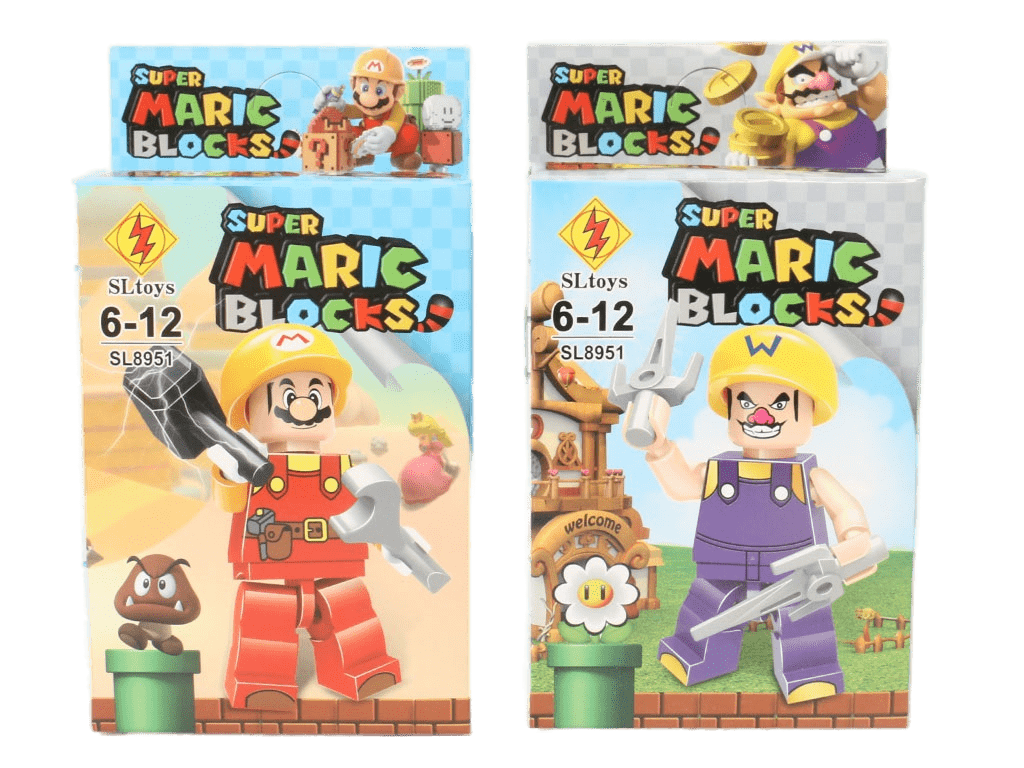 لگو شخصیت های سوپرماریو اس ال تویز SL toys