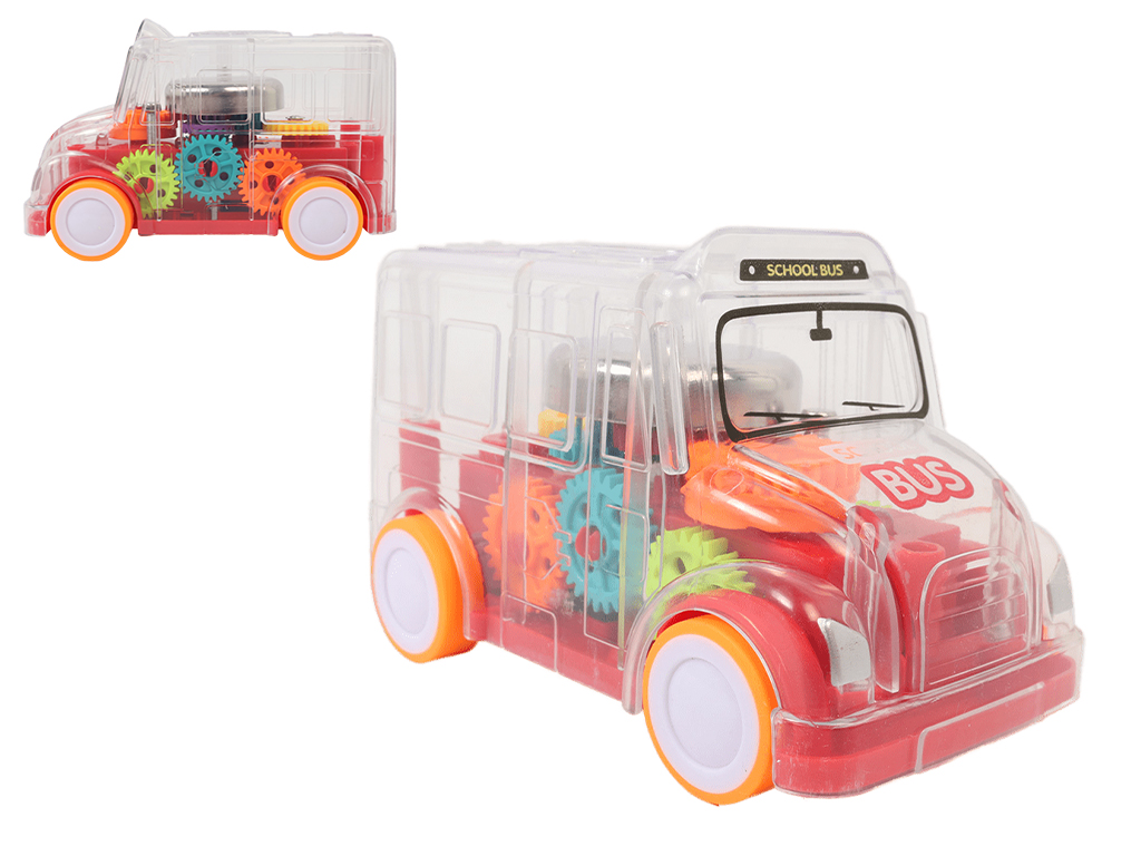 اتوبوس چرخ دنده ای قدرتی اسباب بازی