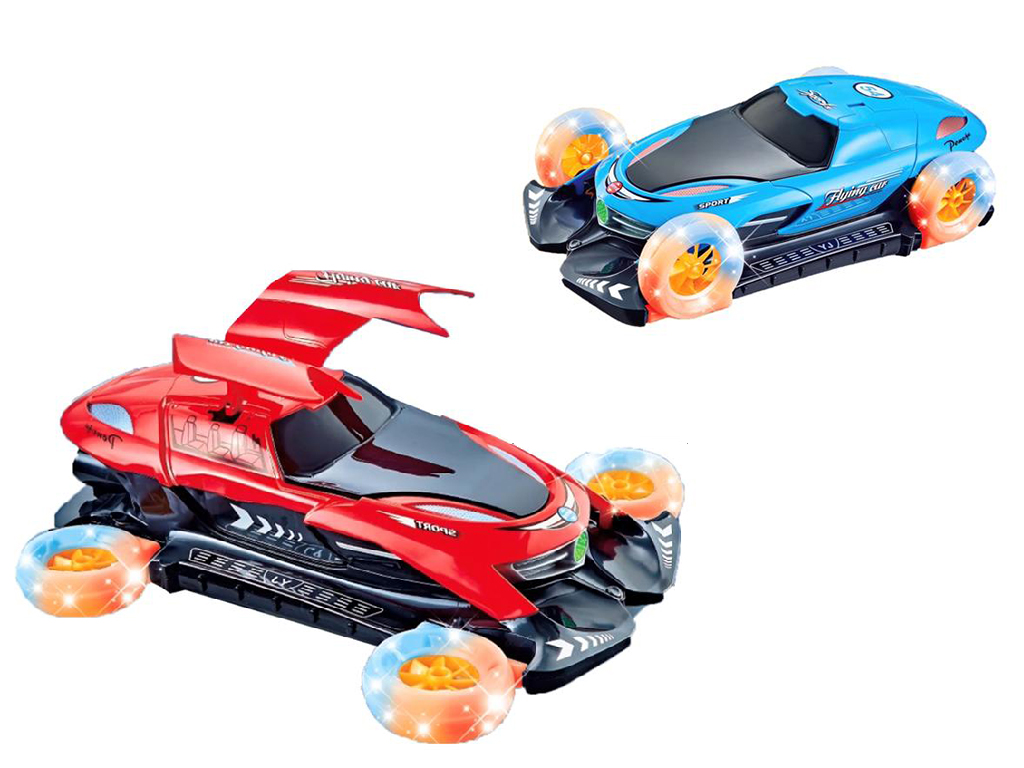 ماشین فضایی موزیکال و چراغدار مدل flying car