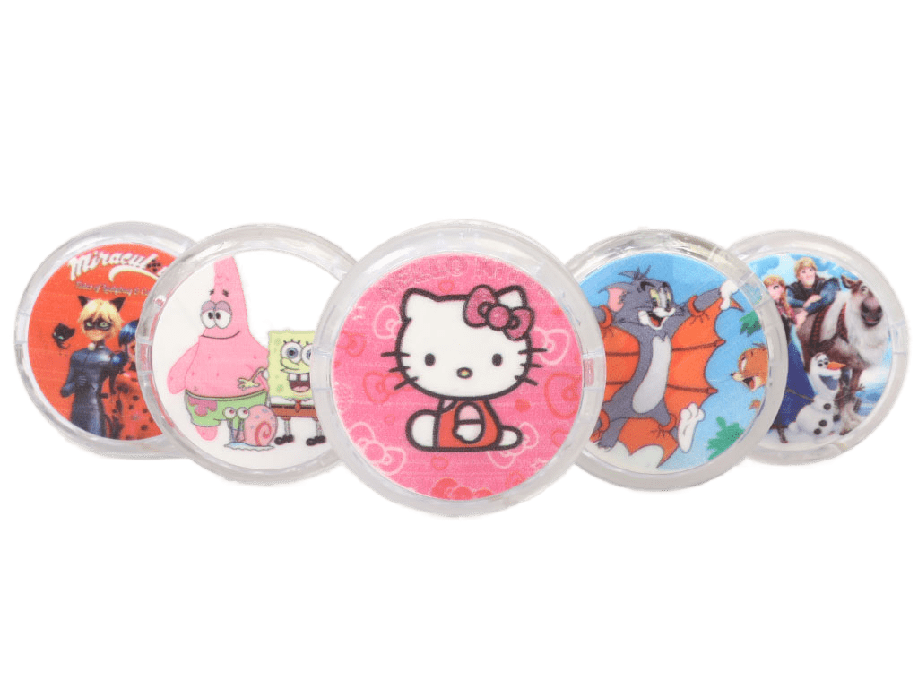 یویو چراغدار طرح شخصیت های کارتونی