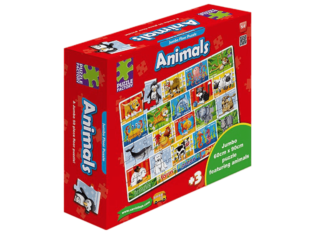 پازل آموزشی 50 تکه زرین تویز zarrin toys