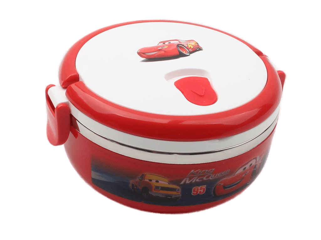 ظرف غذای استیل گرد یک طبقه دسته دار مک کوئین