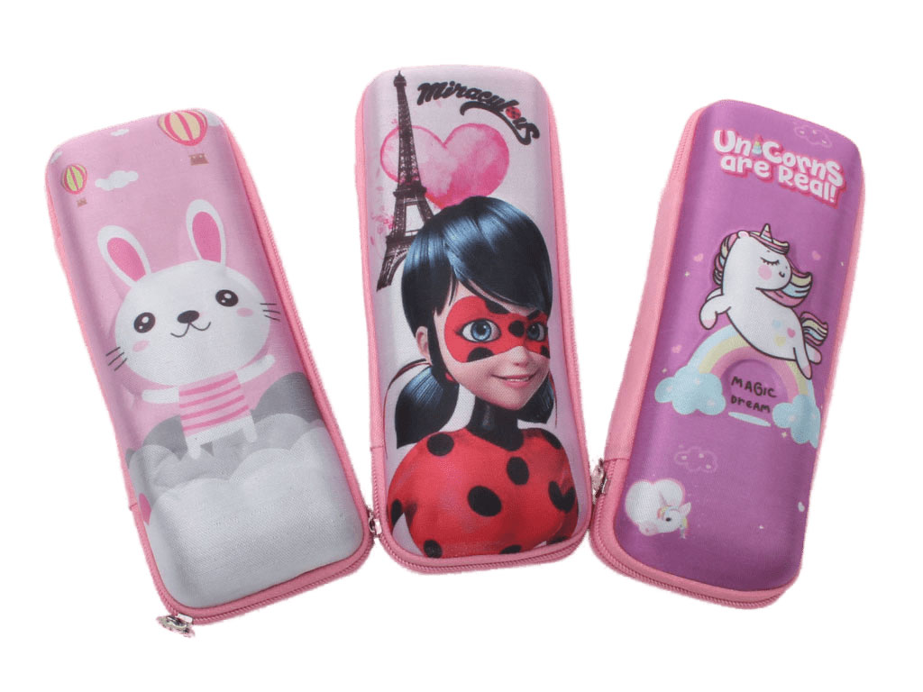 جامدادی دخترانه طرح برجسته