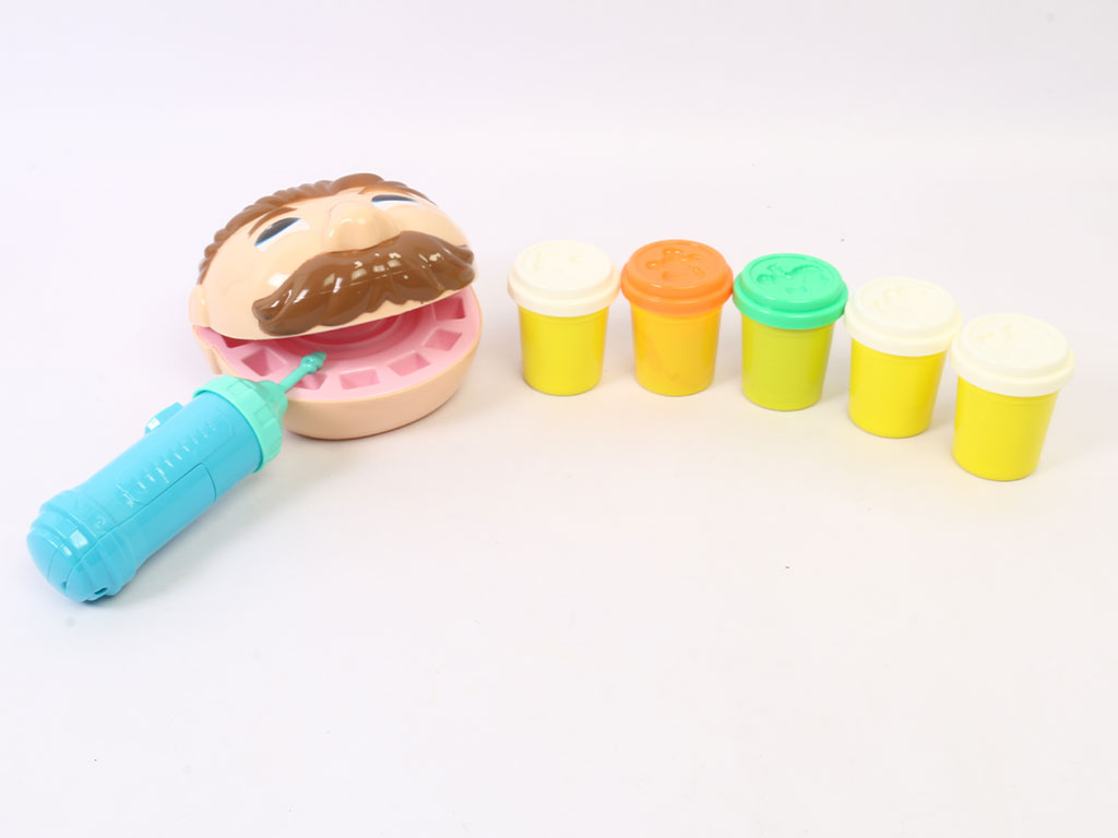 ست خمیر بازی مدل دندانپزشکی