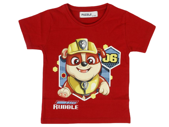 تیشرت پسرانه طرح سگ های نگهبان پازل puzzle