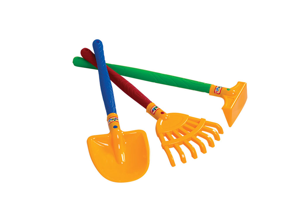 وسایل شن بازی و باغبانی اسباب بازی مجموعه سه عددی