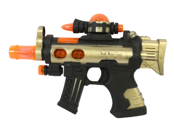 تفنگ موزیکال و چراغدار اسباب بازی مدل جنگ ستارگان