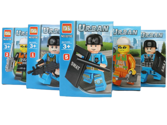لگو ماموران شهری مدل URBAN پین با PIN BA