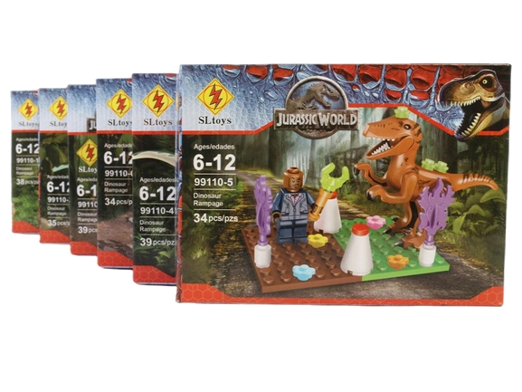 لگو مدل ژوراسیک وورد اس ال تویز sl toys