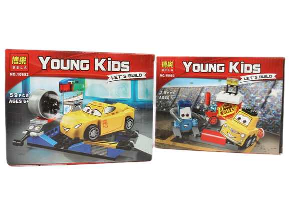 لگو ماشین مک کوئین سری YOUNG KIDS بلا BELA