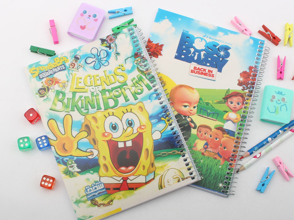 دفتر مشق سیمی 100 برگ