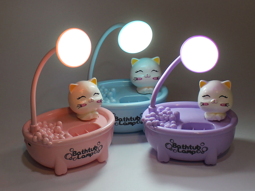 چراغ مطالعه طرح وان حمام و گربه