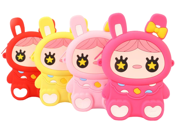 کیف سیلیکونی دخترانه مدل پاپ ایت طرح خرگوش