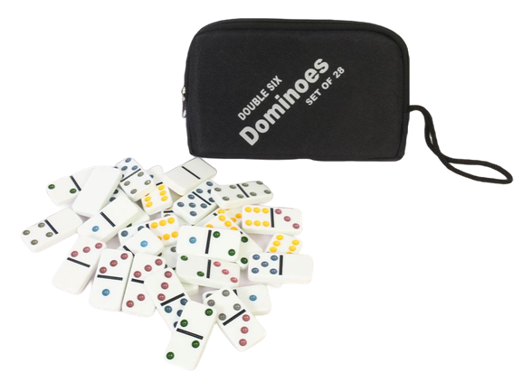 بازی فکری دومینو سرامیکی 28 قطعه مدل کیفی