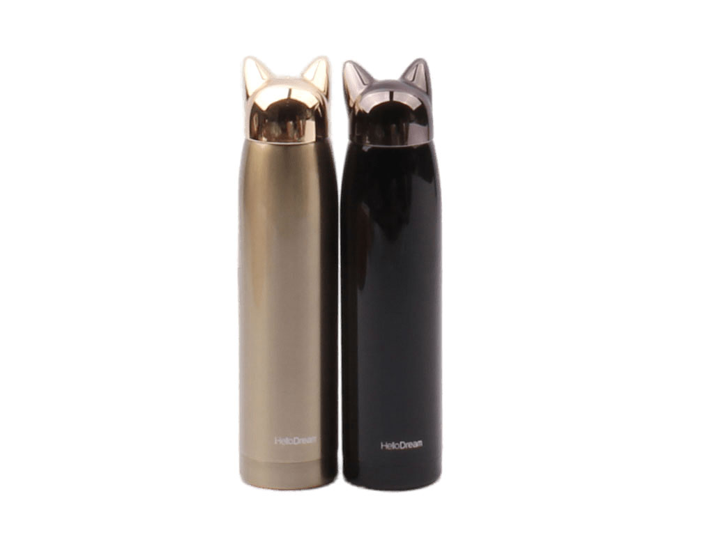 فلاسک استیل در گربه ای 320 میلی لیتر