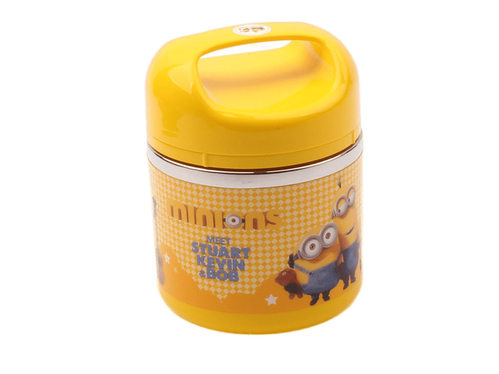 ظرف غذای استیل یک طبقه مینیون