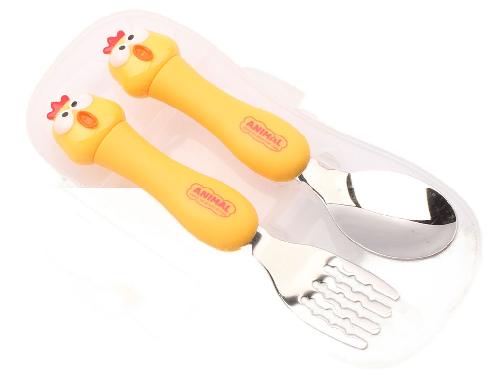 ست قاشق و چنگال طرح خروس(اورجینال)