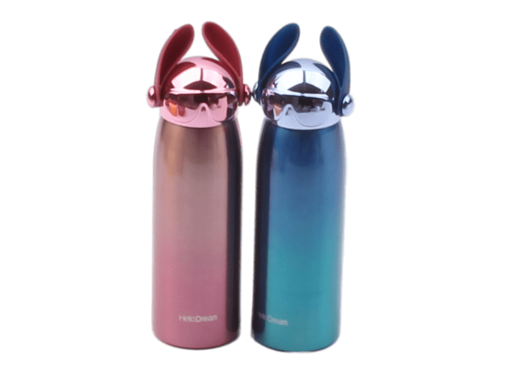 فلاسک استیل گوش سیلیکونی 300 میلی لیتر