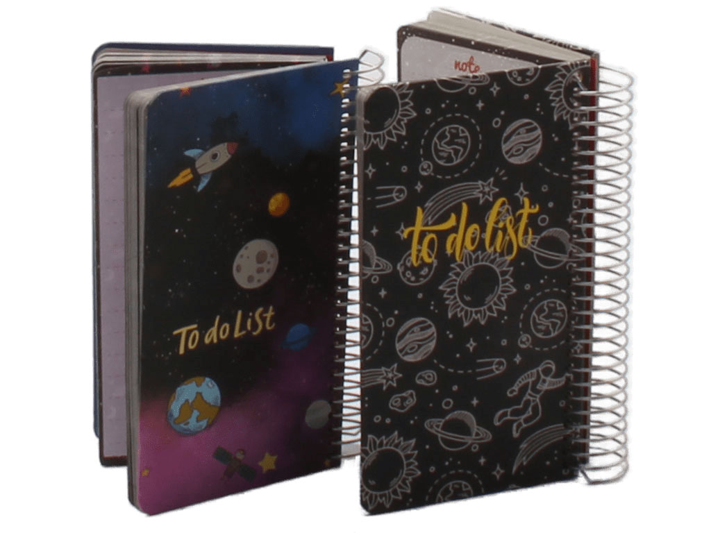 دفترچه یادداشت سیمی To Do List فضانورد