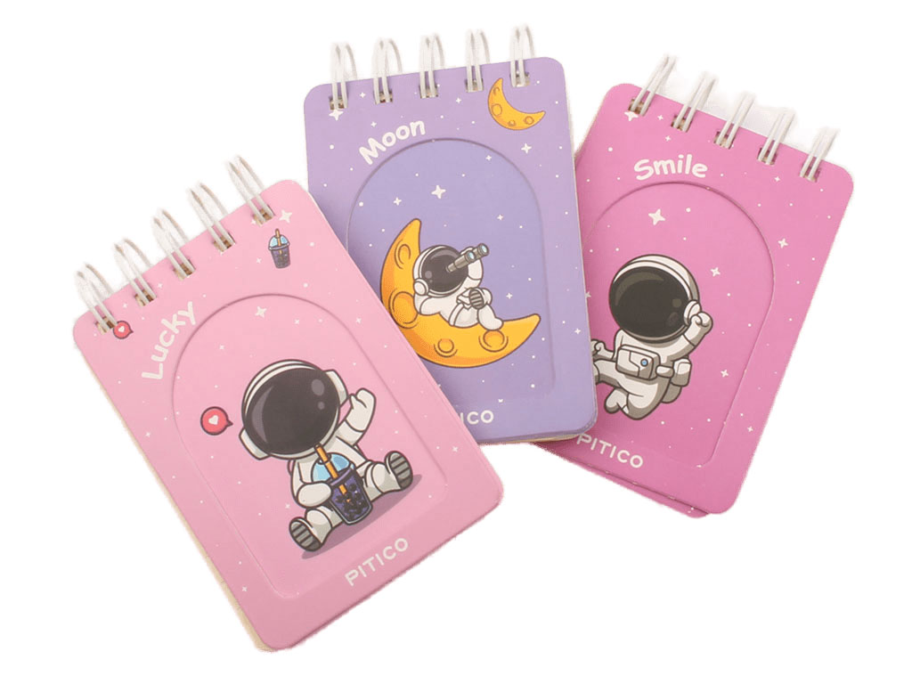 دفترچه یادداشت سیمی فضانورد