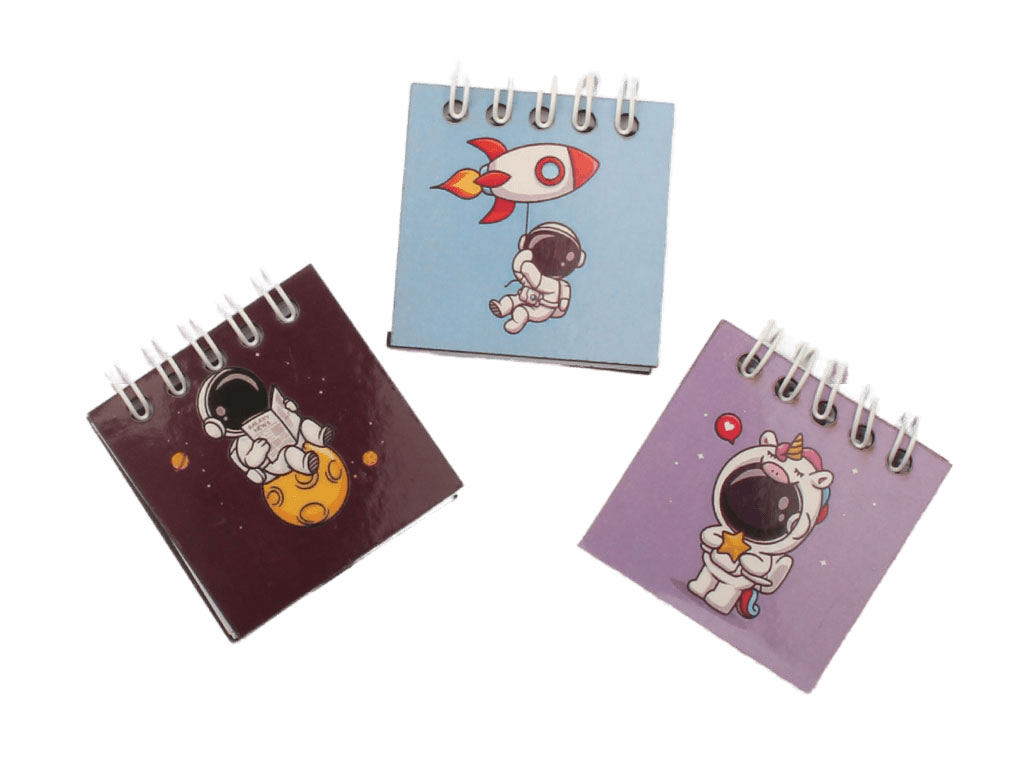 دفترچه یادداشت سیمی فضانورد (سایز کوچک)