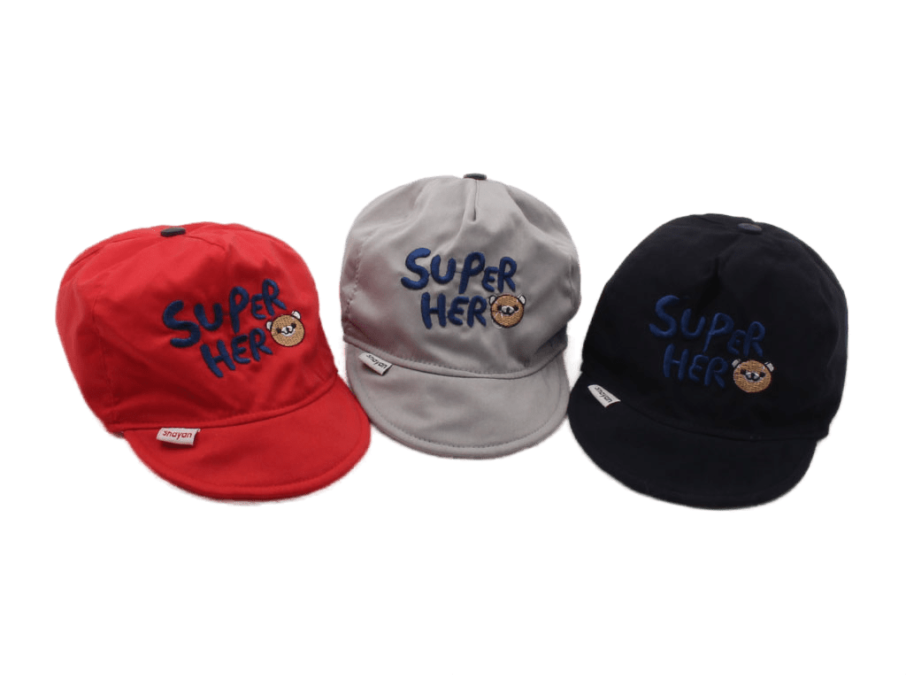 کلاه لبه دار طرح خرس Super Hero (2-4 سال)