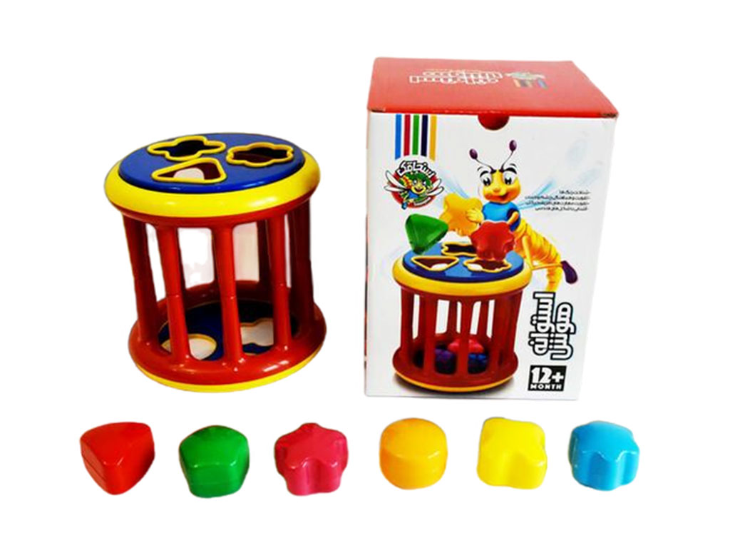 بازی استوانه هوش اسباب بازی سنجاقک