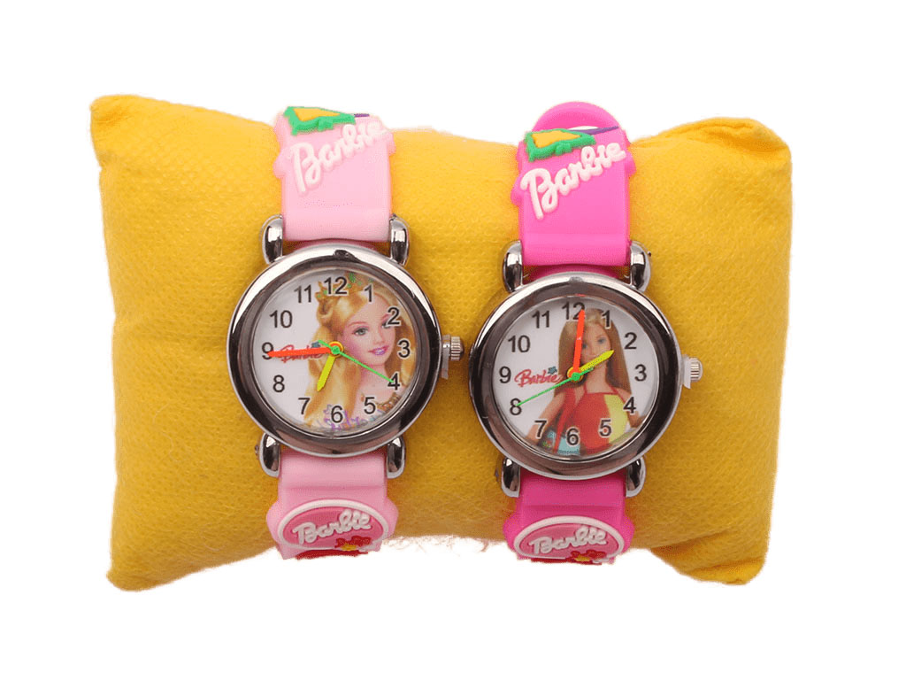 ساعت مچی بند ژله ای باربی