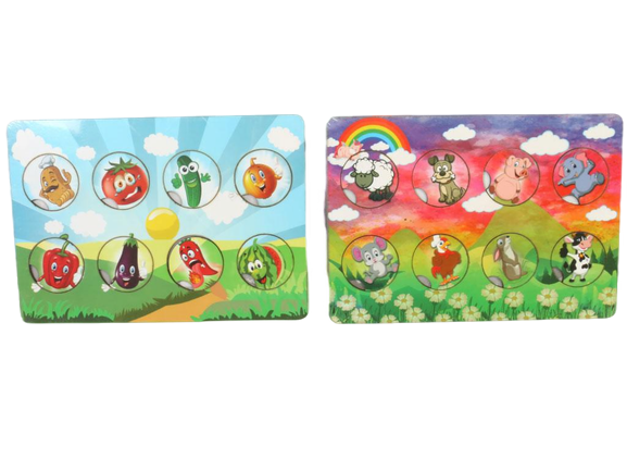 پازل هوش چین چوبی یک تکه