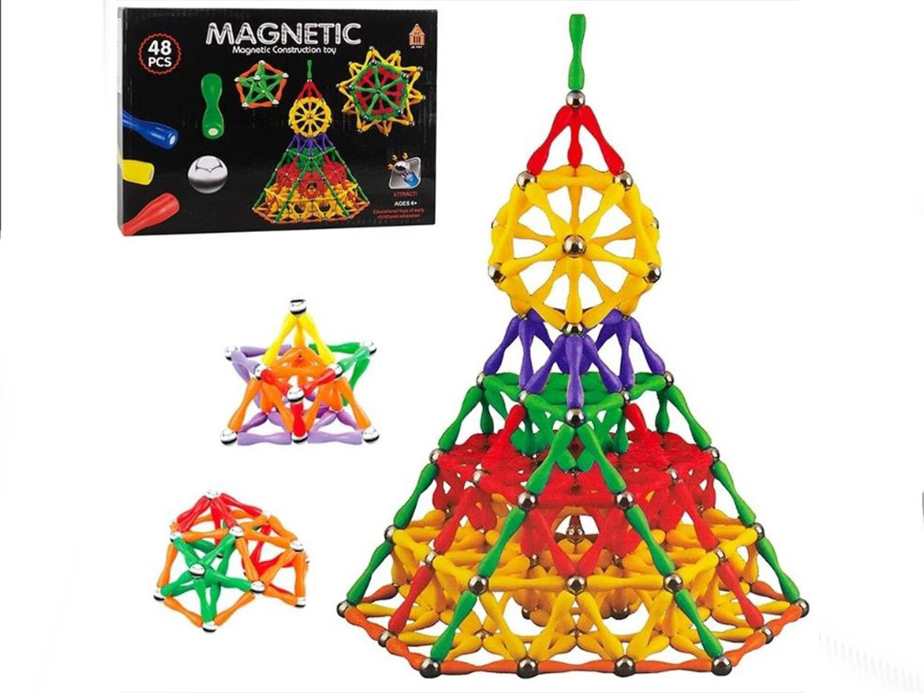 لگو مگ مغناطیسی 48 قطعه