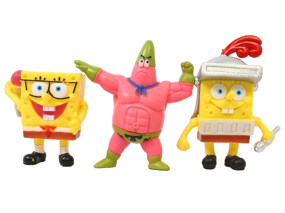 فیگور شخصیت های کارتونی باب اسفنجی (تکی)