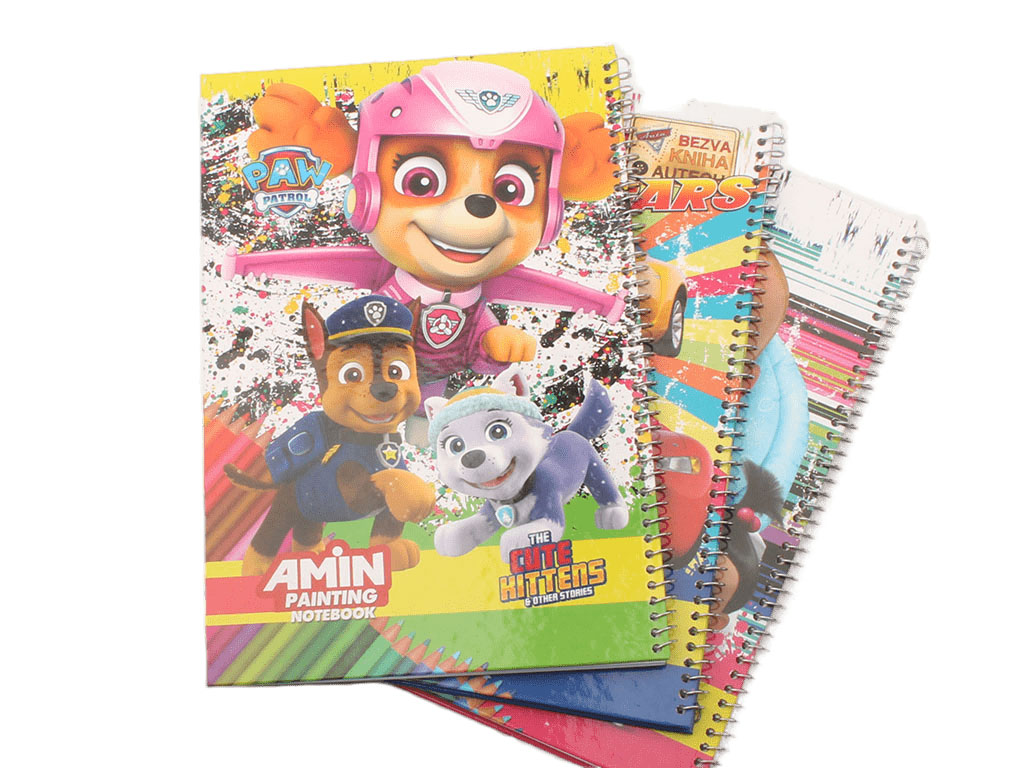 دفتر نقاشی سیمی بزرگ 20 برگ