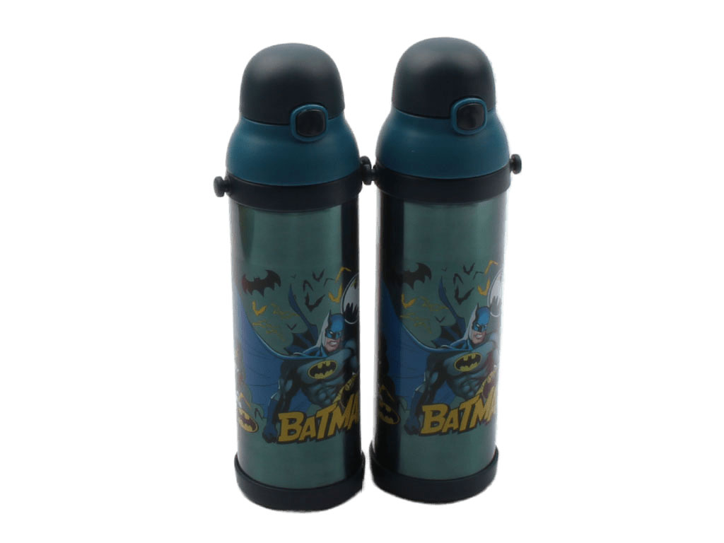 قمقمه استیل نی دار بتمن