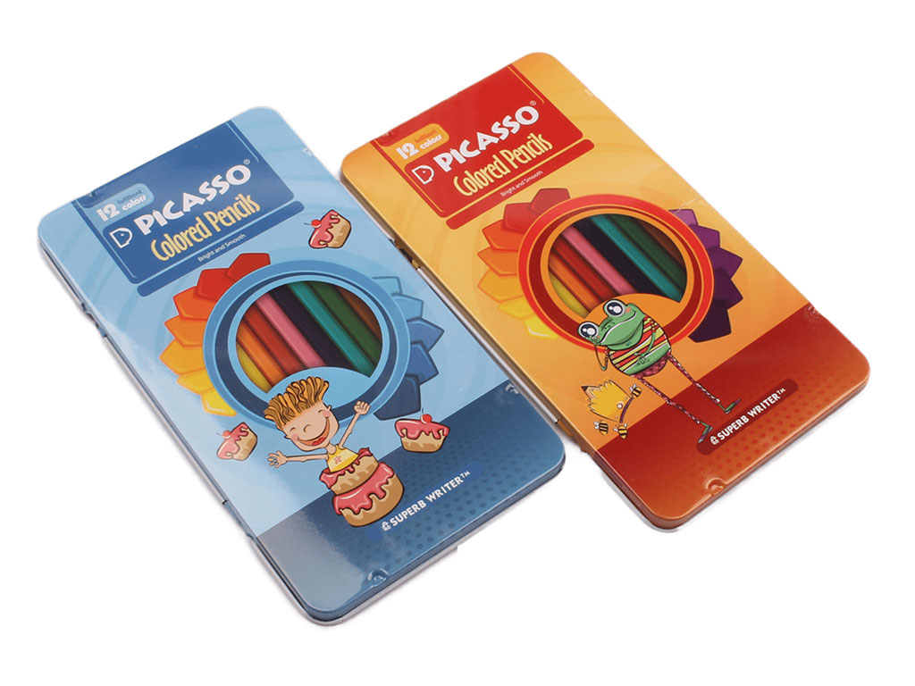 مداد رنگی 12 رنگ Picasso