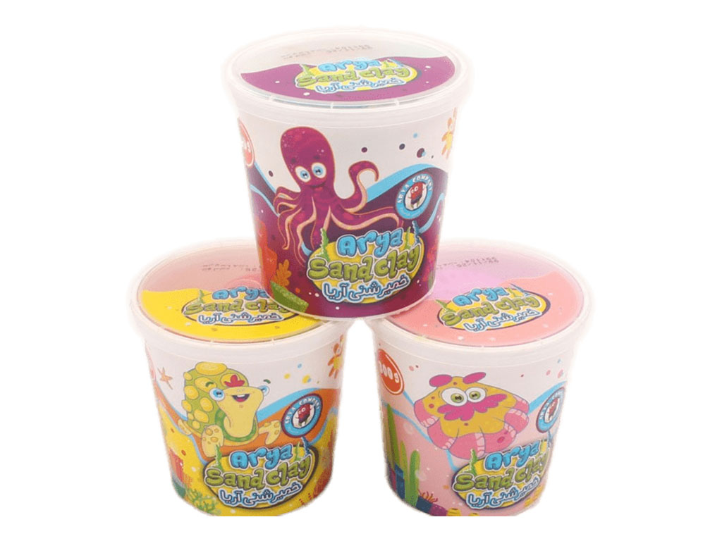 خمیر شنی آریا  (300 گرمی/تنوع طرح و رنگ)