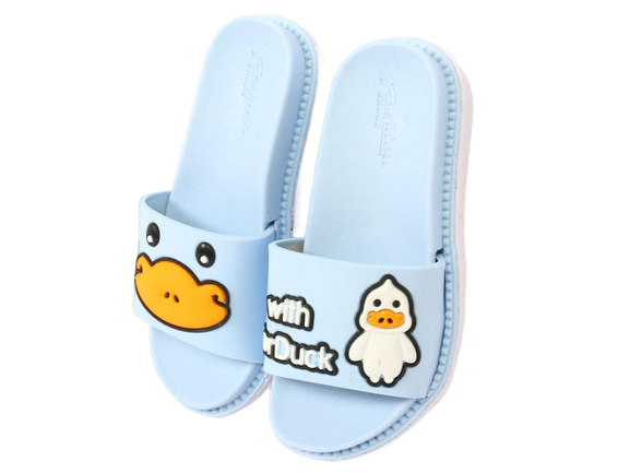 دمپایی دخترانه تابه تا مدل کوکی طرح اردک پایون payon