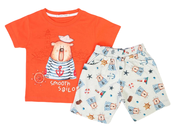 تیشرت و شلوارک راحتی پسرانه کیدومکس kido max