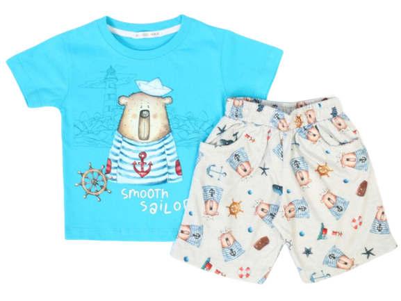 تیشرت و شلوارک راحتی پسرانه کیدومکس kido max