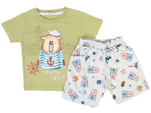 تیشرت و شلوارک راحتی پسرانه کیدومکس kido max