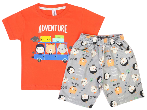 تیشرت و شلوارک راحتی پسرانه کیدومکس kido max