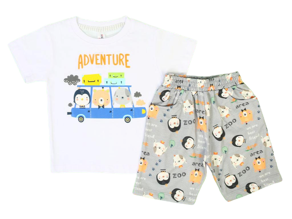 تیشرت و شلوارک راحتی پسرانه کیدومکس kido max