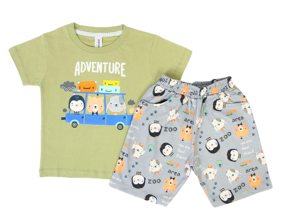 تیشرت و شلوارک راحتی پسرانه کیدومکس kido max