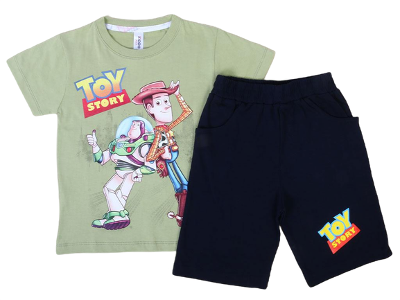 تیشرت و شلوارک راحتی پسرانه طرح داستان اسباب بازی کیدومکس kido max