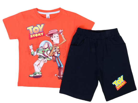 تیشرت و شلوارک راحتی پسرانه طرح داستان اسباب بازی کیدومکس kido max