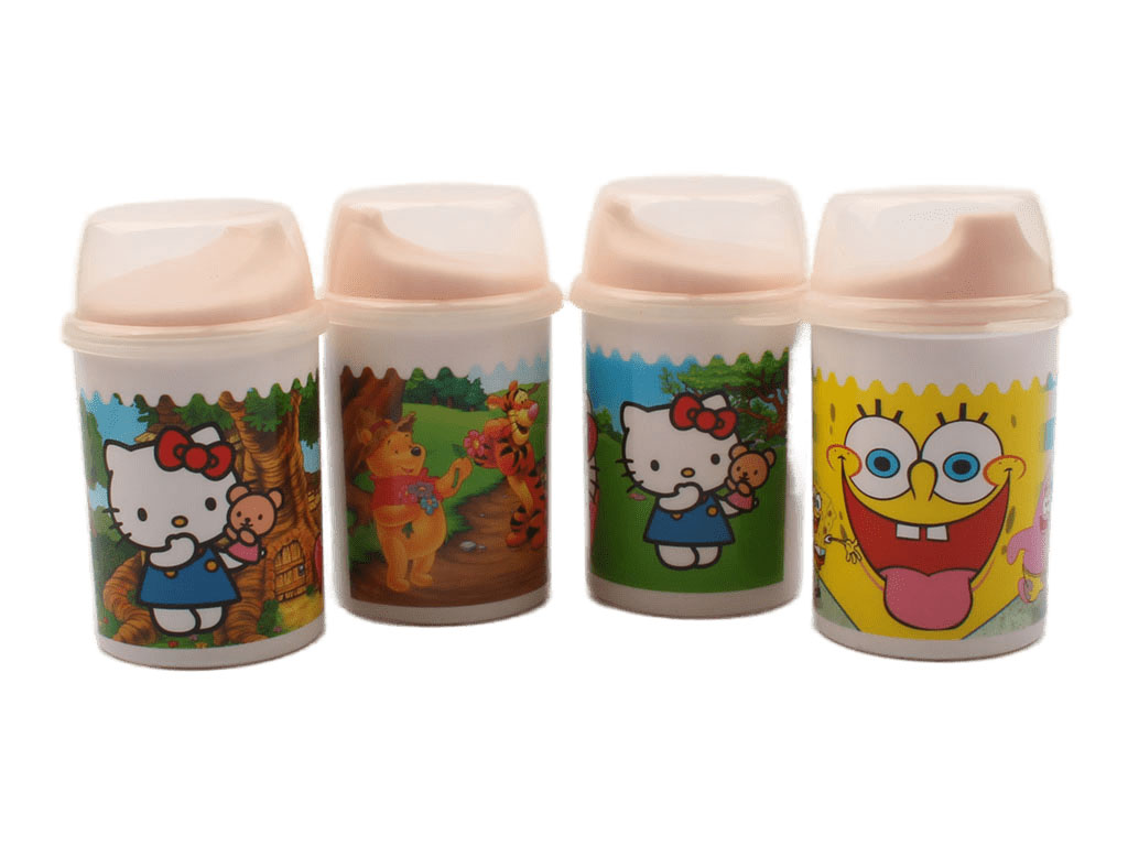 لیوان درب دار مکنده