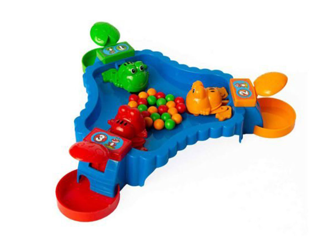 بازی قورباغه گرسنه happy kids