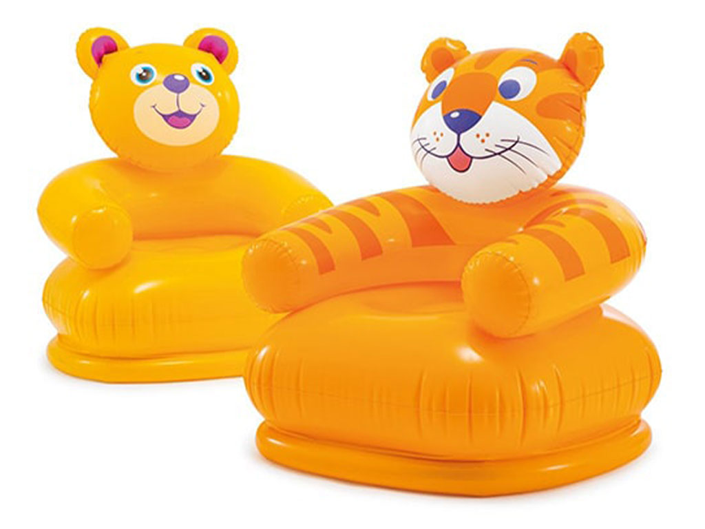 مبل بادی عروسکی کودک طرح حیوانات اینتکس intex