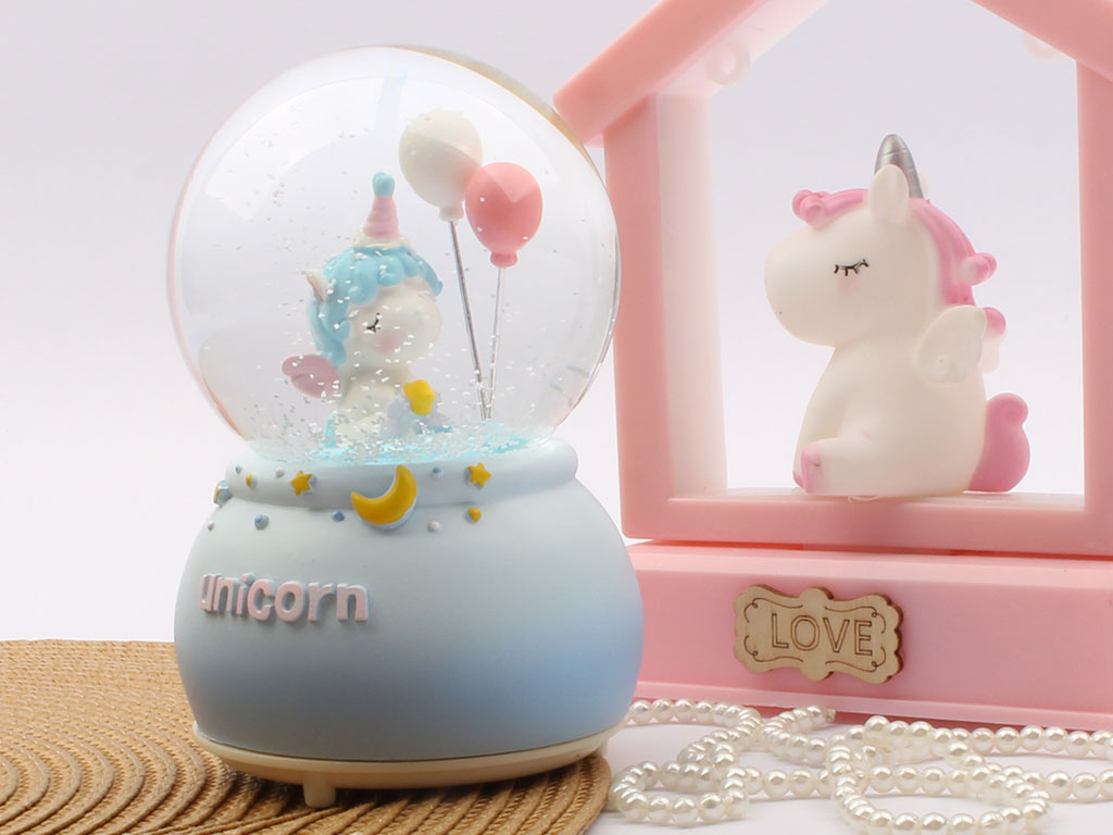 گوی موزیکال اسب تک شاخ